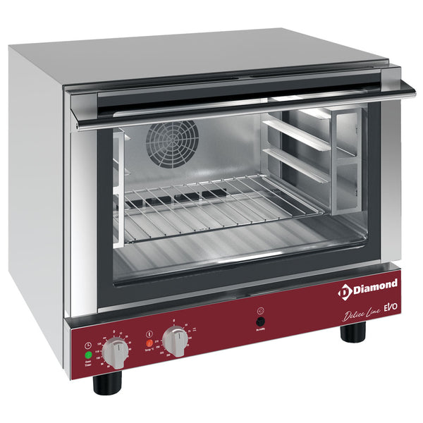 Diamond Elektro Konvektionsofen 4x 460x340 mm + manueller Befeuchter