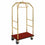 Diamond Koffer- und Kleiderwagen "vergoldet", 2 Rollen mit Bremse