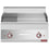 Diamond Elektro Grillplatte 2/3 glatt 1/3 gerillt -top- "Alpha 650