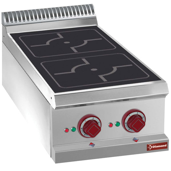 Diamond Elektroherd, 2 Induktionkochfelder, -OBERPLATTE-