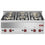 Diamond Gasherd 5 Brenner -Top-