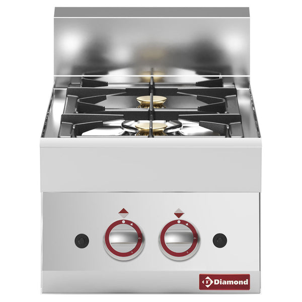 Diamond Gasherd 2 Brenner -Top-