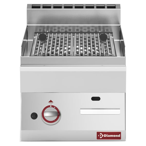 Diamond Gas Lavasteingrill, Rost aus Gusseisen -Top-