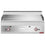 Diamond Gas Grillplatte, EXTRA BREIT glatt verchromt