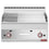 Diamond Gas Grillplatte 2/3 glatt 1/3 gerillt  -Top- hartverchromt "50 µm