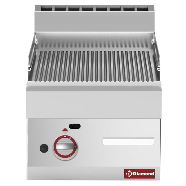 Diamond Gas Grillplatte, gerillt -Top-