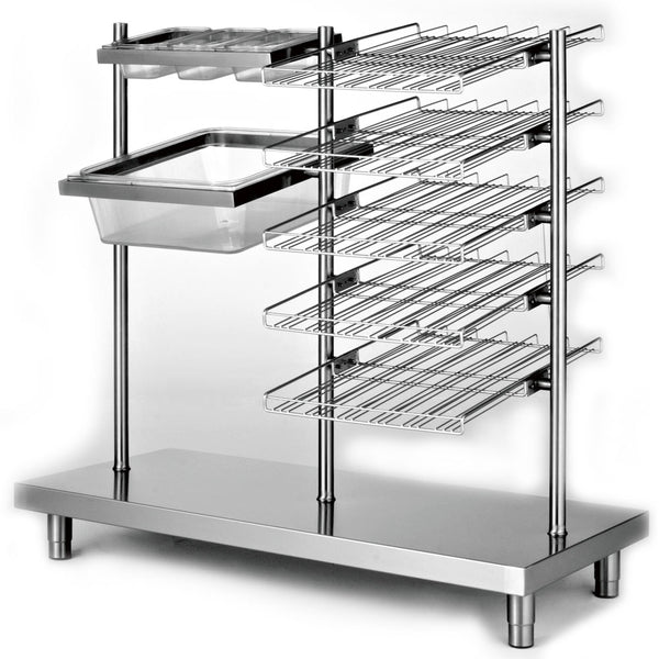 Diamond Element Tablett-, Besteck-, Gläser- & Brotspender