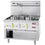 Diamond Gas Wok Herd 3 Brenner mit Überflutungssystem