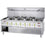 Diamond Gas Wok Herd 7 Brenner mit Überflutungssystem