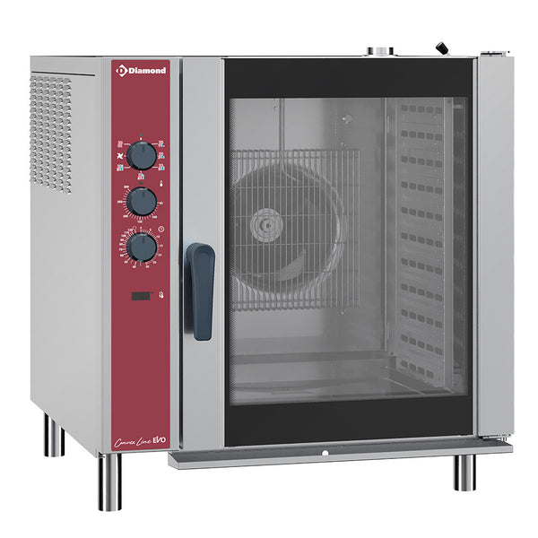 Diamond Elektro-Konvektionsofen 10x GN 1/1, mit Luftbefeuchter
