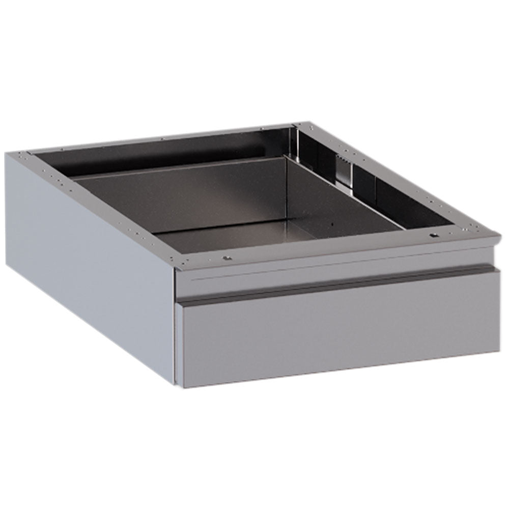Diamond Block mit 1 Schublade (Tisch Tiefe 600 mm) – Teleskopschienen