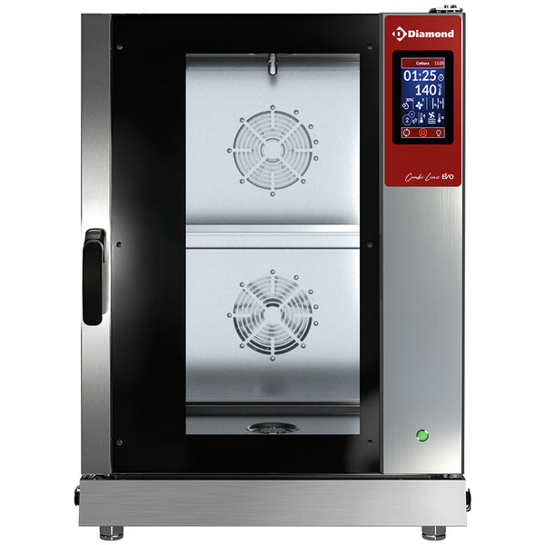 Diamond Elektroofen Dampf/Konvektion TOUCH SCREEN,10x GN 1/1 - AUTO-CLEANING