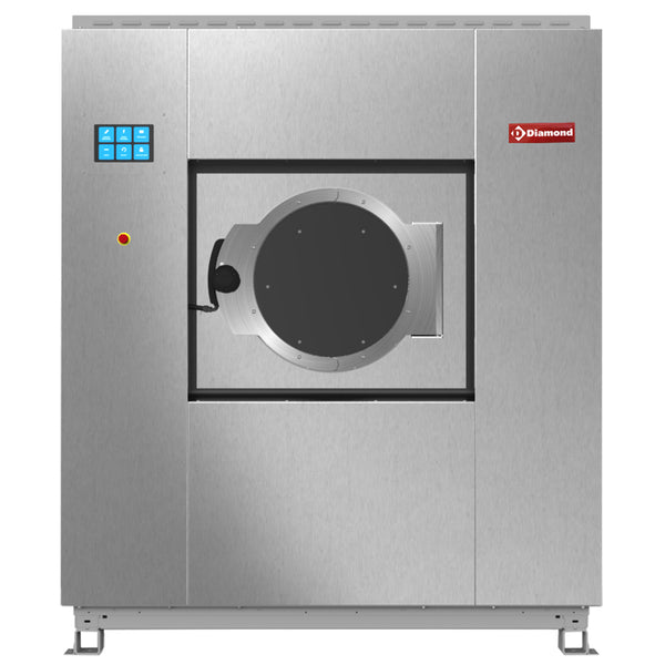 Diamond Hochtourige Industriewaschschleudermaschine 55 kg "Inox