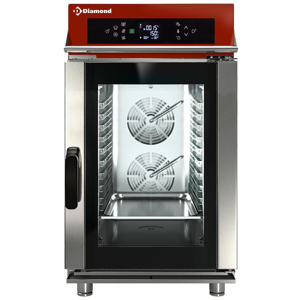 Diamond Elektro Ofen Dampf/Konvektion 10x GN1/1 Touch/Digit  + Auto-Cleaning