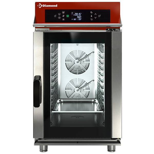 Diamond Elektro Ofen Dampf/Konvektion 10x GN1/1 Touch/Digit  + Auto-Cleaning