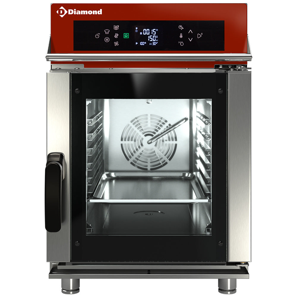 Diamond Elektroofen Dampf/Konvektion 6x GN1/1 Touch/Digit  + Auto-Cleaning
