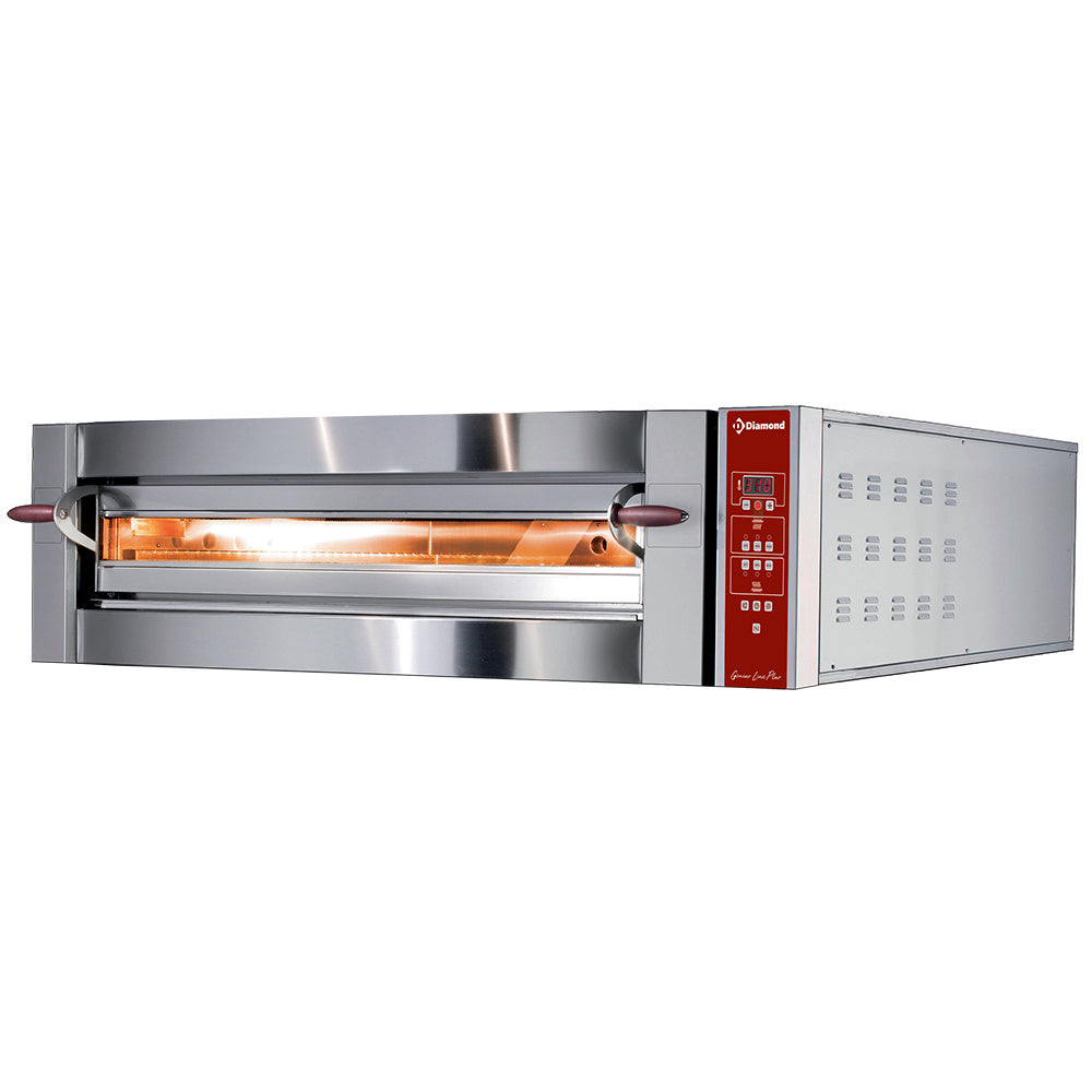 Diamond Elektro Ofen, 1 kammer, 4 Pizzen Ø 350 mm