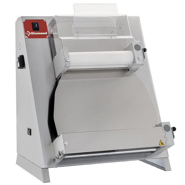 Diamond Teigausrollmaschine aus Edelstahl Ø 420 mm, 2 Rollen "Linear