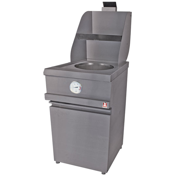 Diamond Gas-Fritteuse HEAVY DUTY, 1 rundes Becken, mechanisch