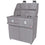 Diamond Gas-Fritteuse HEAVY DUTY, 2 runde Becken, mechanisch