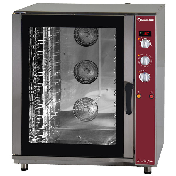 Diamond Elektrischer Konvektionsofen 11x EN(GN) mit automatischer Befeuchtung