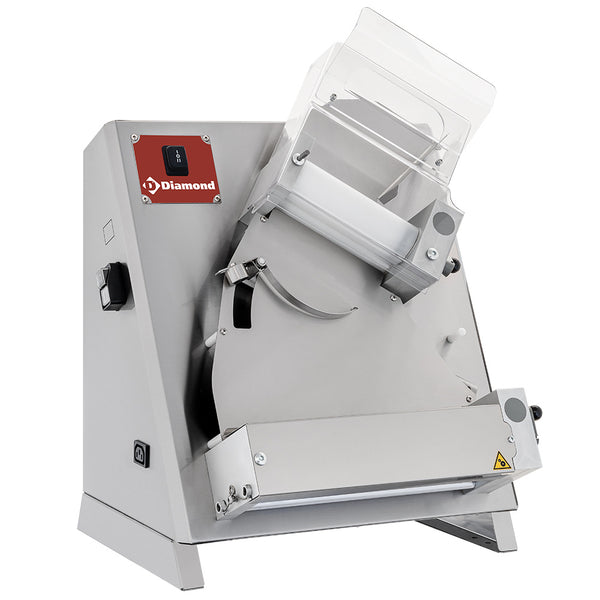 Diamond Teigausrollmaschine aus Edelstahl Ø 320 mm, 2 Rollen