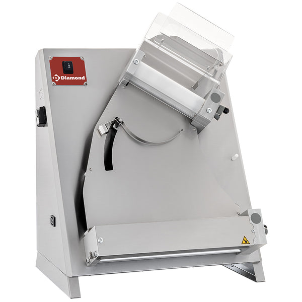 Diamond Teigausrollmaschine aus Edelstahl Ø 420 mm, 2 Rollen