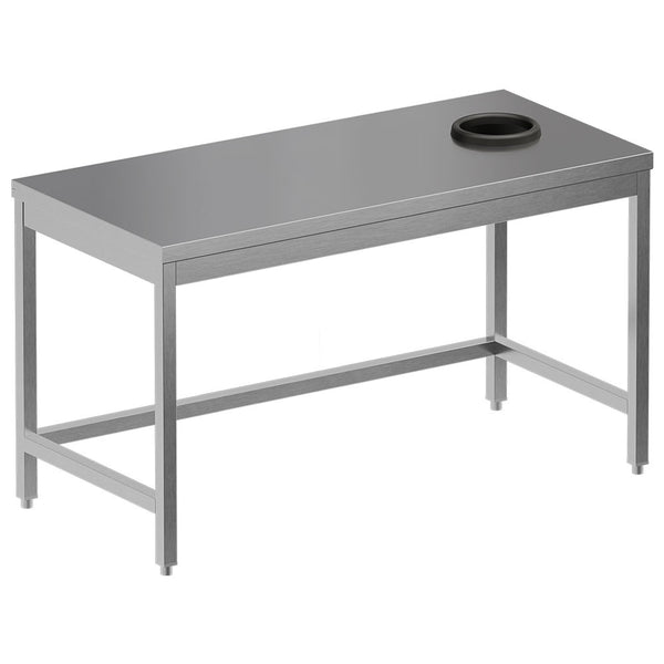 Diamond Abräumtisch mit Abfallloch