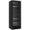 Diverso Negative belüftete Vitrine 382 Liter - 5 feste Ebenen - SCHWARZ