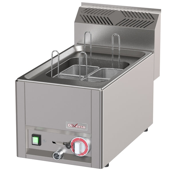 Diverso Elektro Nudelkocher GN 1/2 - 200 mm tief, -Top-