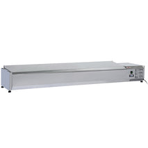 Diverso Kühlaufsatz 9x GN1/3-150 mm, mit Edelstahldeckel