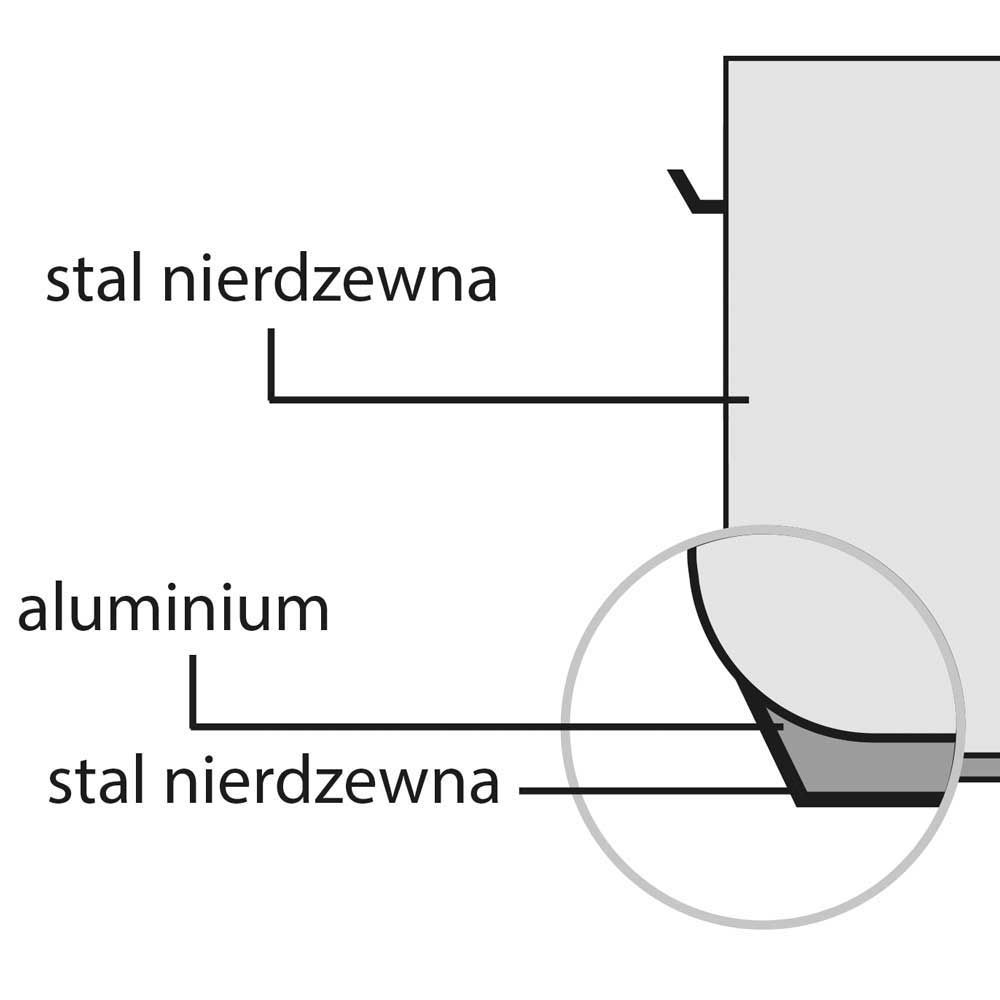 Stalgast Kochtopf STANDARD mit Deckel, Ø 160 mm, 2,5 L
