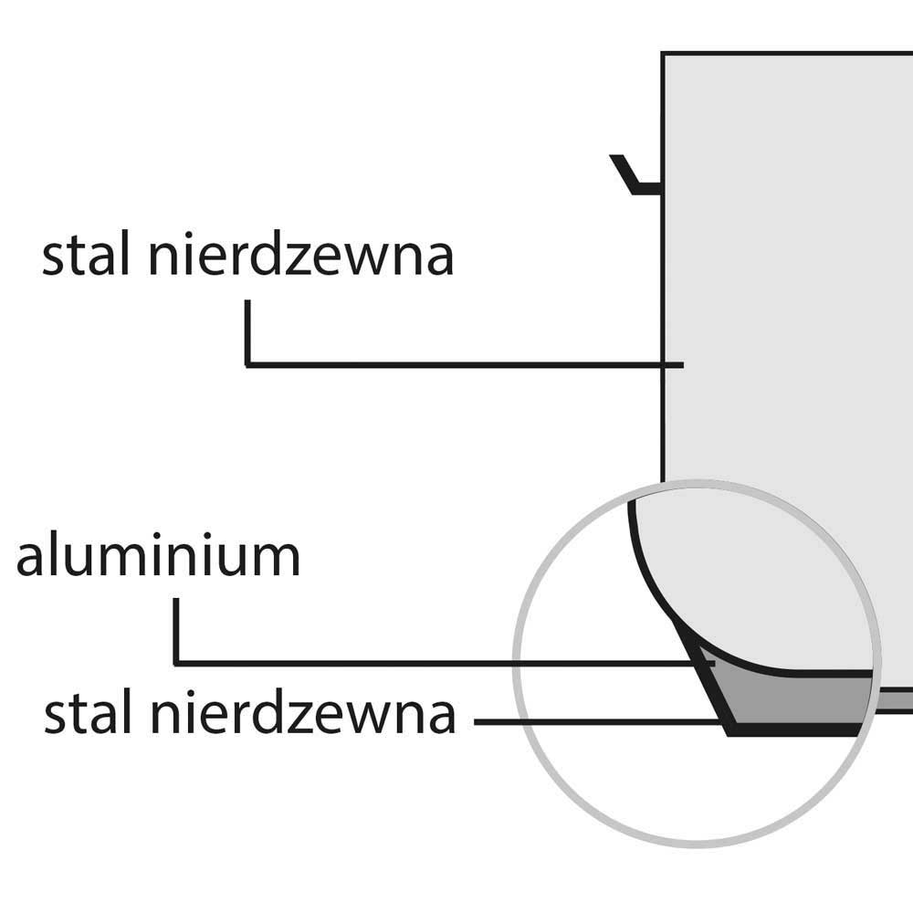 Stalgast Suppentopf STANDARD mit Deckel, Ø 200 mm, 6,3 L