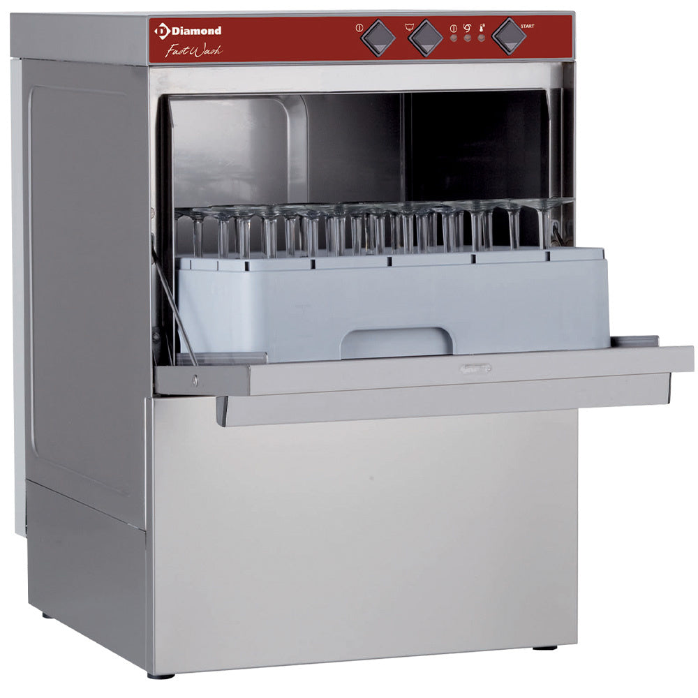 Gläserspülmaschine und Geschirrspülmaschine quadratischen Körb 450x450mm