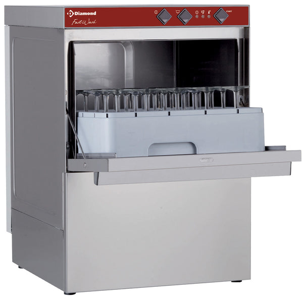 Gläserspülmaschine und Geschirrspülmaschine quadratischen Körb 450x450mm