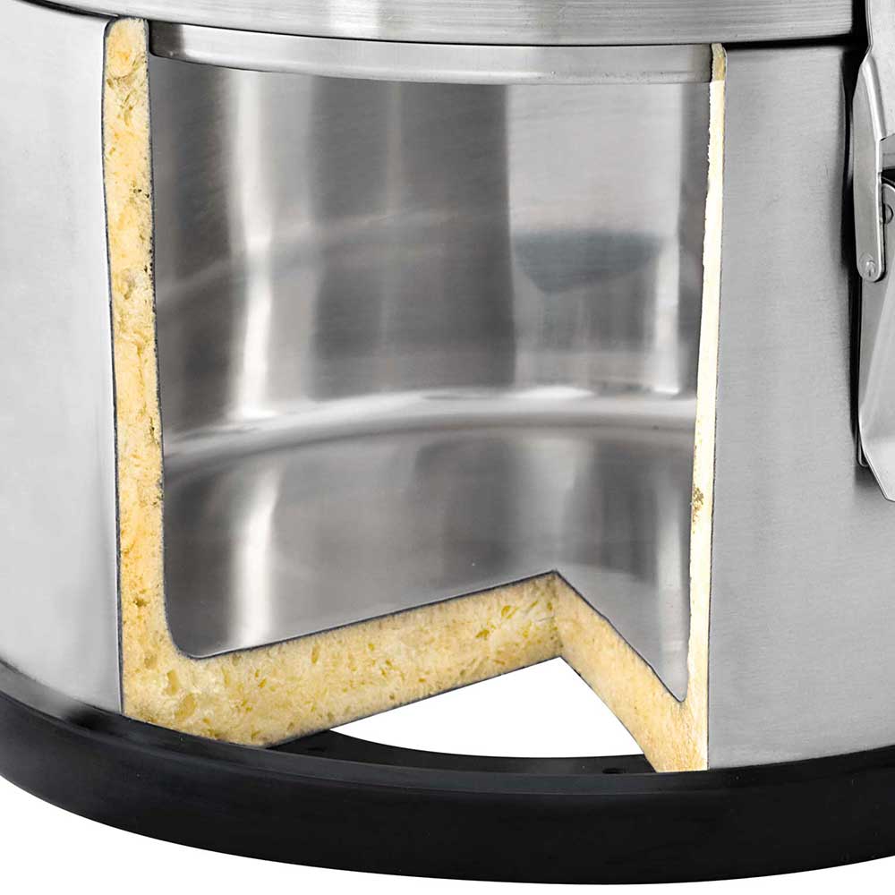 Stalgast Thermobehälter aus rostfreiem Edelstahl, 50 Liter