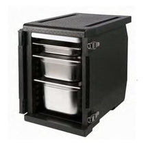 Stalgast EPP Thermobox Frontlader, Nutzinhalt 93 Liter, schwarz