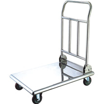 Stalgast Thermobox-Transportwagen aus Edelstahl, Traglast 150 kg, 740 x 480 x 870 mm (BxTxH)