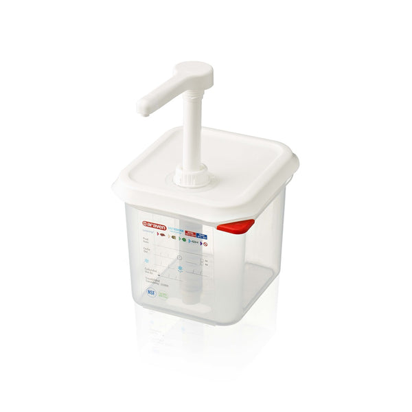 Stalgast Araven Saucenspender/Pumpspender GN 1/6, Inhalt 2,6 L