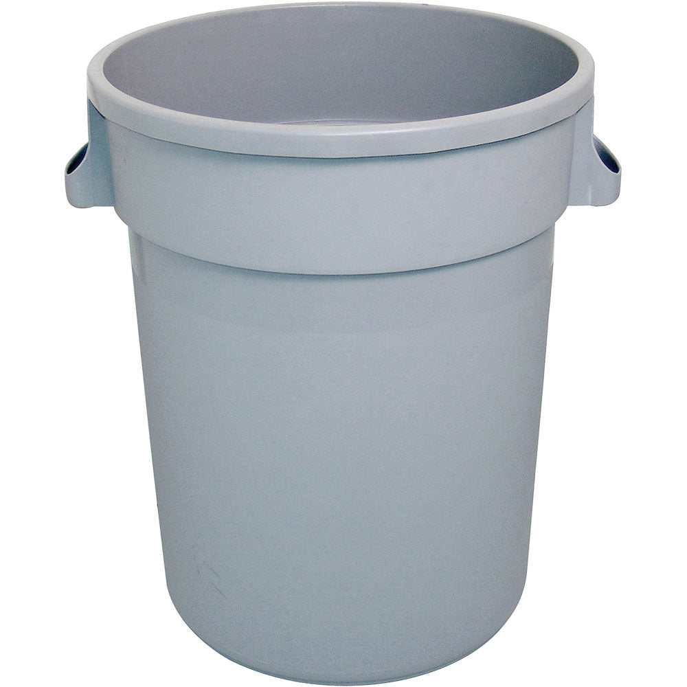 Stalgast Abfallcontainer rund, grau, 80 Liter