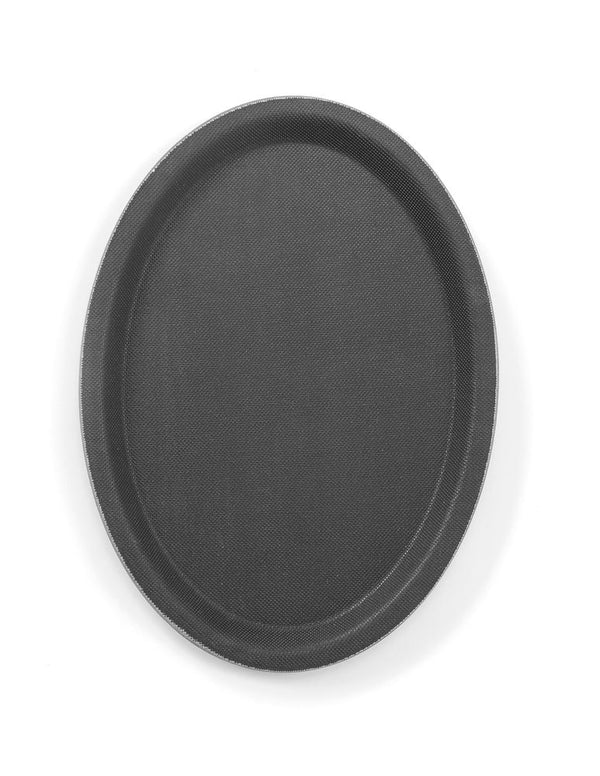 HENDI Serviertablett rutschfest, oval