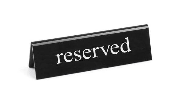 HENDI Tischschild Reserviert