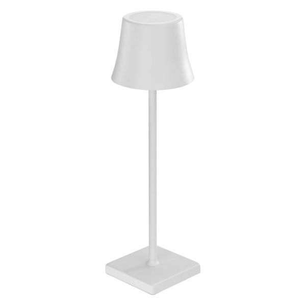 Stalgast LED-Tischleuchte kabellos mit Touch-Bedienung, dimmbar,  weiß, H. 375 mm