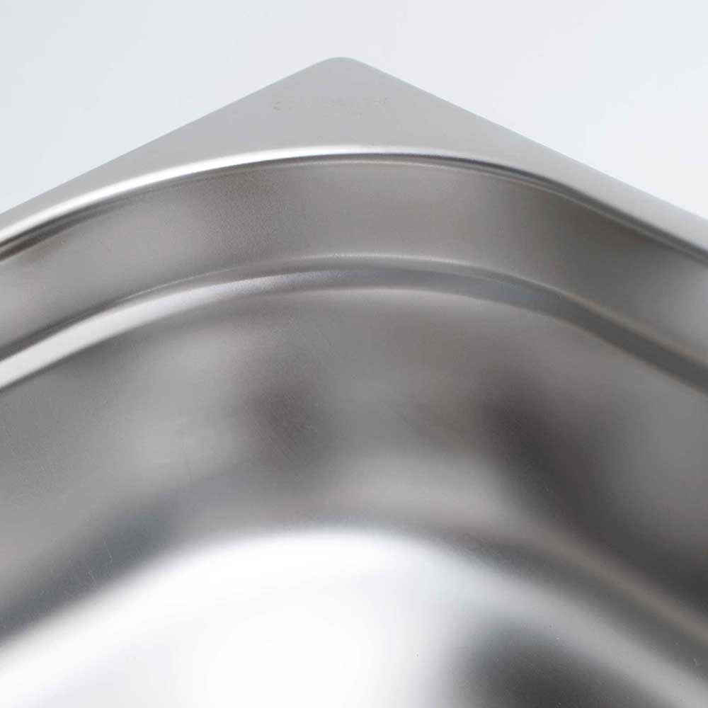 Stalgast Edelstahl Gastronormbehälter Serie STANDARD, GN 1/3 (200mm)