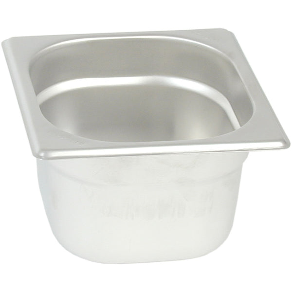 Stalgast Edelstahl Gastronormbehälter Serie STANDARD, GN 1/6 (100mm)