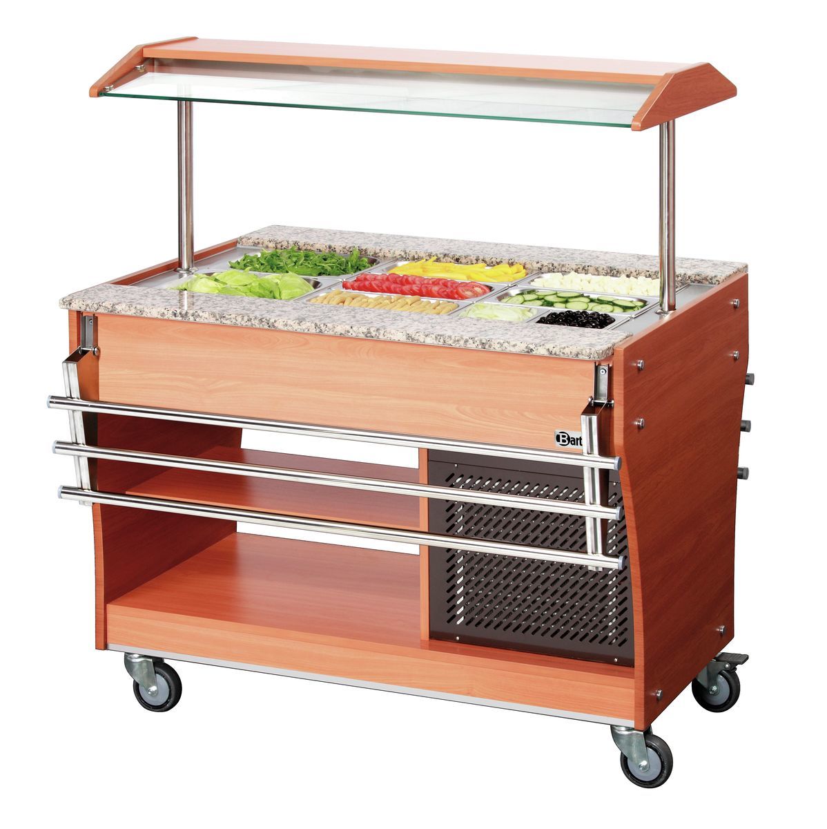 Tablettrutsche, 1 Stück, 3x 1/1 GN – Bild 3