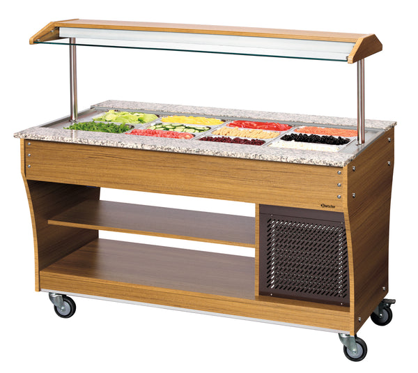 Buffetwagen, kalt, 4x 1/1 GN
