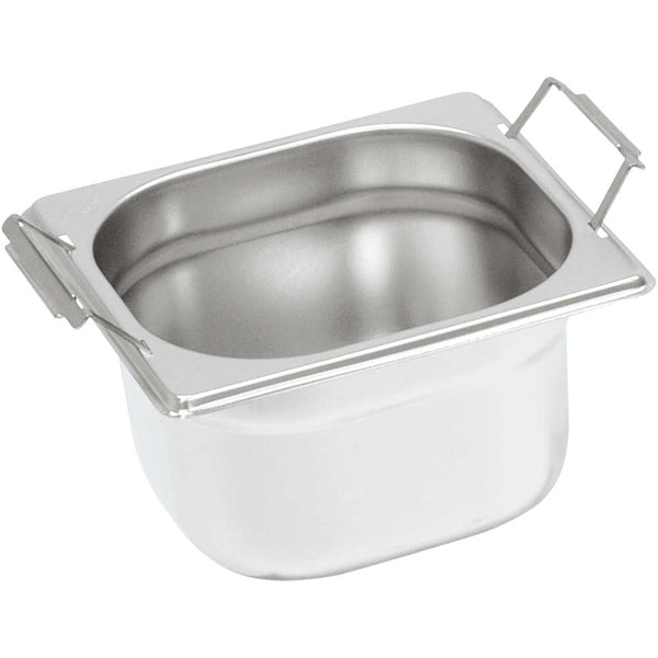 Stalgast Gastronormbehälter mit Fallgriffen, Serie Basic, GN 1/6, H. 100 mm
