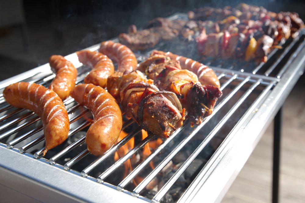 HENDI Holzkohlegrill Patio