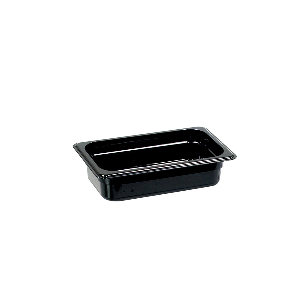 Stalgast Gastronormbehälter Serie Buffet von Stalgast, schwarz, GN 1/4, H 65 mm